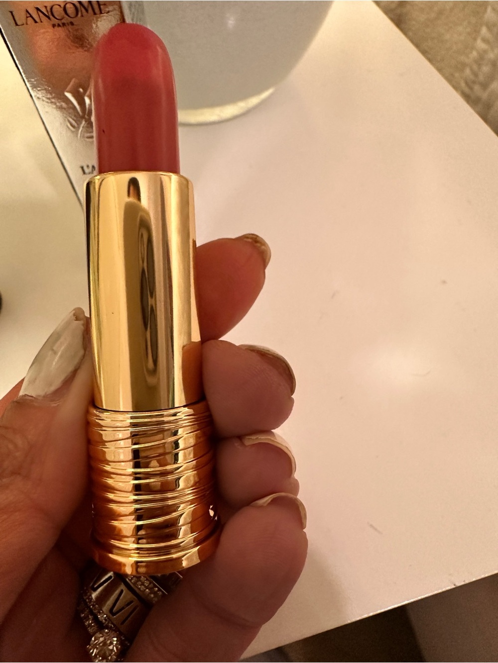 Lancôme Cream Lipstick - Rose Pink Satin - Picture 6 of 9